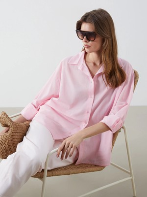Lc Waikiki Yeni Sezon Oversize Kadın Gömlek