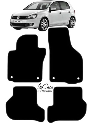 Gian Fabio Falleri Lacasa Vw Golf 6 (2009-2013)UYUMLU Lacasa Velur Halı Paspas