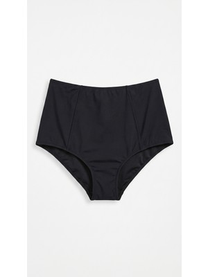 Zi Siyah Yüksek Bel Bikini Altı