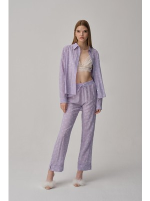 Pierre Cardin Braletli Vegan Kadın Ipek Pijama Takımı - LX.25234