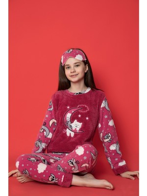 Asel Çocuk Polar Pijama Takımı