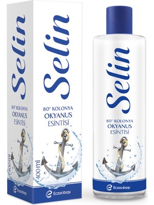 Selin Parfümlü Kolonya Okyanus Esintisi 400 ml 80 Derece Dökme Plastik Ambalajda Ferahlatıcı