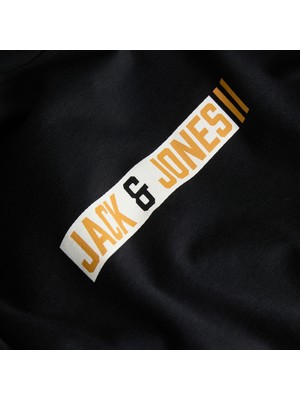 Jack & Jones Erkek Bisiklet Yaka Tisört - Munk, Kısa Kollu %100 Pamuk Basic Stil
