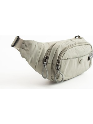 Sanmorris Unisex Paraşüt Kumaş Suya Dayanıklı 3 Bölmeli Body Bag SI-6036