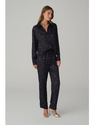 Pierre Cardin Vegan Ipek Saten Pijama Takımı - LX.26123