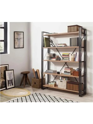Vivense Cosmo Fix Metal Kitaplık, Atlantik