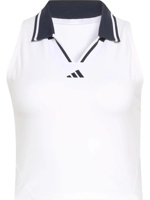 Adidas Kadın  Beyaz  Atlet Crop Tank Pro KA8883