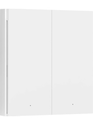 Aqara Akıllı İkili Anahtar H1 WRS-R02 Apple Home Destekli Beyaz Renkli Modern Tasarım