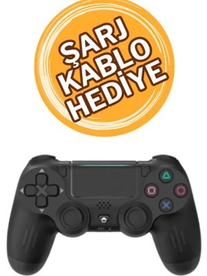 Mudanis Ps4 Kol Wireless Bt Kablosuz Oyun Kolu Ps4 Joystick Tablet Telefon Pc Uyumlu Titreşimli Oyun Kolu