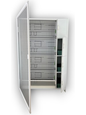 İstanbul Kafes Istanbul Kafes - Model PDM01YTS-50T - Çok Amaçlı Dolap - Pvc Kuş Dolabı Tümü Salma -Pvc Dolap