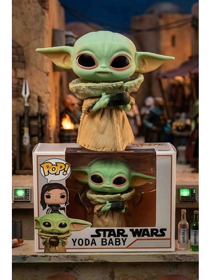 Wolawood Pop The Child Grogu Baby Yoda Figür Koleksiyon Seti – Premium Kutulu Özel Seri Dekoratif Masaüstü Hediyelik Karakter Random Model