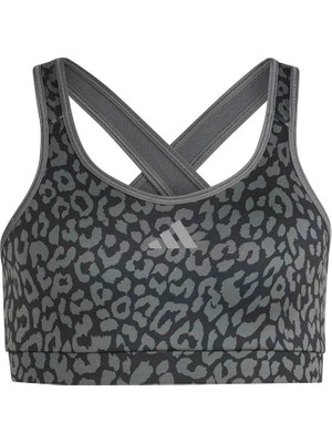 Adidas Çocuk Siyah  Sporcu Sütyeni Jg Spı Aop Bra KB6913