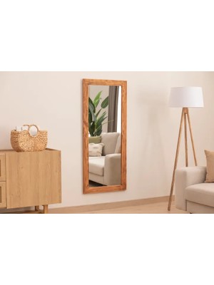 Vivense Dfn Wood Dekoratif Duvar Boy Aynası, 130X60