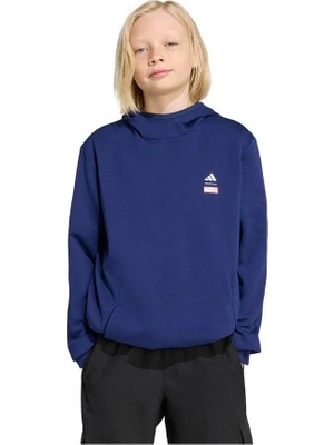 Adidas  Çocuk Mavi  Sweatshirt J Mrvl Sm Hd KE2035