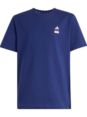 Adidas J Mrvl Sm Gfx T Çocuk  Mavi  T-Shirt KE5029