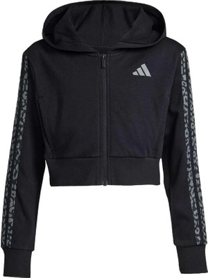 Adidas Jg An 3s Ft Fz Siyah Çocuk   Ceket KB6985