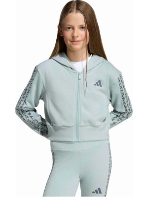Adidas  Çocuk Yeşil  Ceket Jg An 3s Ft Fz KB6986