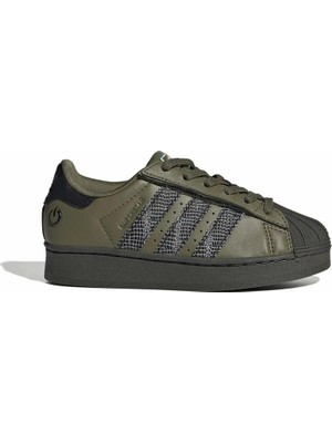Adidas Çocuk  Yeşil  Sneaker Superstar LED Lıghts Cf El C IH6386