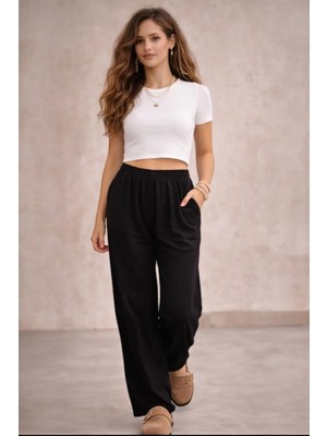 Dökümlü Ayrobin Basic Pantolon TR0935