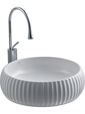 Eva Banyo E-4161 Tezgah Üstü Porselen Lavabo