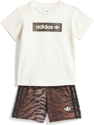 Adidas  Bebek  Eşofman Sho Tee Set Aop KD5823