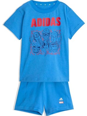 Adidas Bebek Mavi  Eşofman I Mrvl Av T Set JZ3552