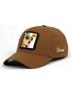 Braver Camel Wow Logolu Şapka