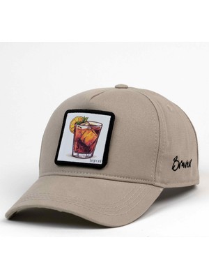 Braver Bej Negroni Logolu Şapka