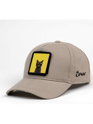 Braver Bej Kedi Logolu Şapka