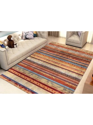 Vivense Line Yıkanabilir Kaydırmaz Salon Halısı, 140X200