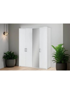 Vivense Life Gardırop, 4 Kapaklı