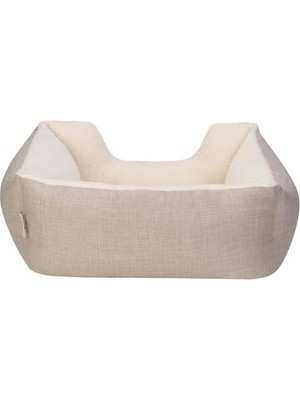 Pet Echo Varro Ekru-Ekru Kedi ve Köpek Yatağı S 50X60CM