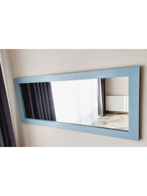 Vivense Mdf Dikdörtgen Dekoratif Duvar Boy Aynası, Yeşil, 100X40