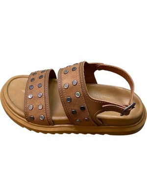 Shoes Kadın Düz Kalın Taban Kopçalı Sandalet
