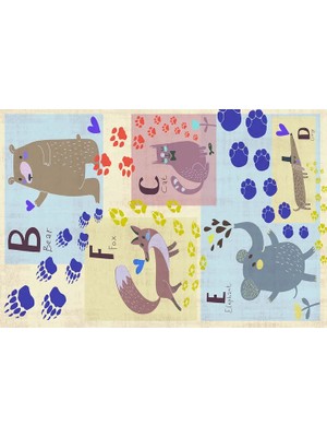 Vivense Aida Home Zoo Çocuk Halısı, 120X180