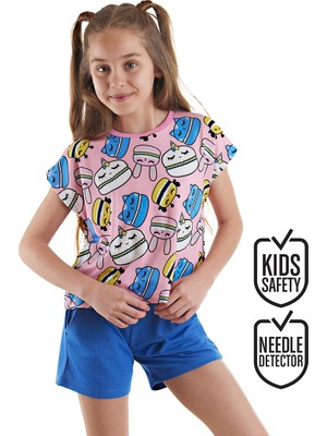 Mshb&G Tatlı Kurabiyeler Kız Çocuk T-Shirt Şort Takım