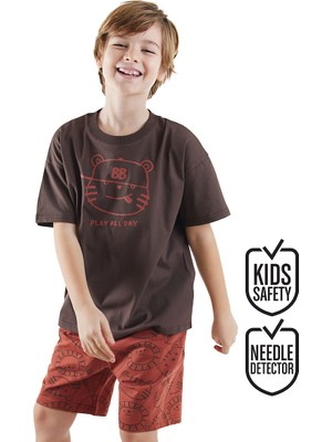 Play Erkek Çocuk Basic T-Shirt Şort Takım