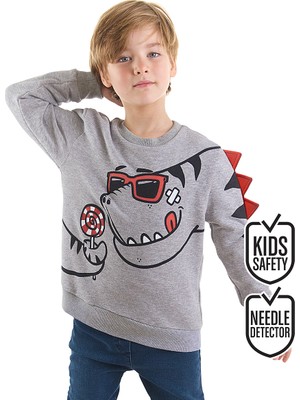 Denokids Şekerci Dino Erkek Çocuk Sweatshirt