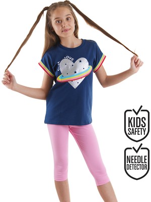 Mshb&G Cosmic Love Kız Çocuk T-Shirt Tayt Takım