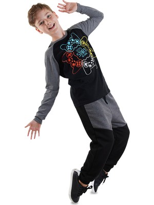 Let's Play Erkek Çocuk T-Shirt Pantolon Takım