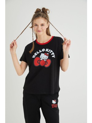 Lisanslı Baskılı Tişört Regular Fit