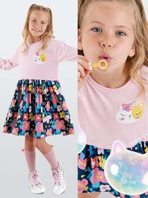Denokids Unique Kız Çocuk Elbise
