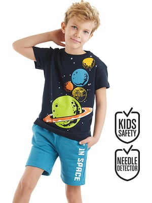 MSHB&G Gezegenler Erkek Çocuk T-shirt Şort Takım