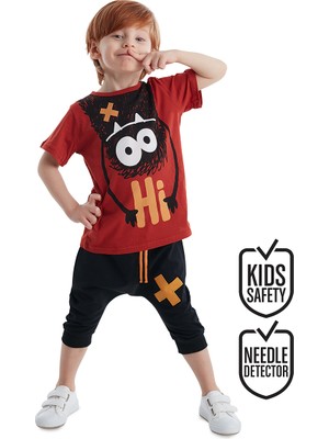 Denokids Hi Ponçik Erkek Çocuk Şort Takım