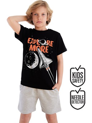 Mshb&G Explore Erkek Çocuk T-Shirt Şort Takım