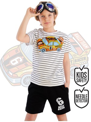 Mshb&G Yarışçı Erkek Çocuk T-Shirt Şort Takım