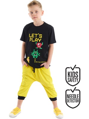 MSHB&G Lets Erkek Çocuk T-Shirt Kapri Takım