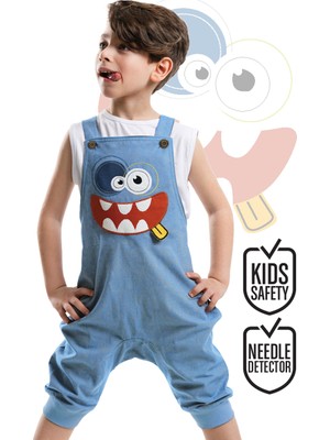 Denokids Yeah Erkek Çocuk Gabardin Tulum