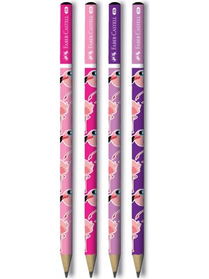 Faber-Castell Flamingo Kurşun Kalem 2b (72 Adet)