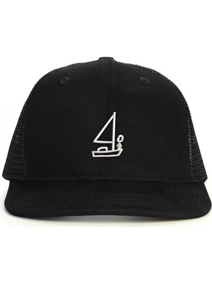 PataCute Minimal Kayık Snapback Şapka